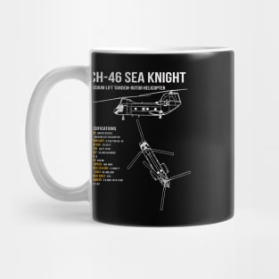 CH-46 Sea Knight Helicopter Mug